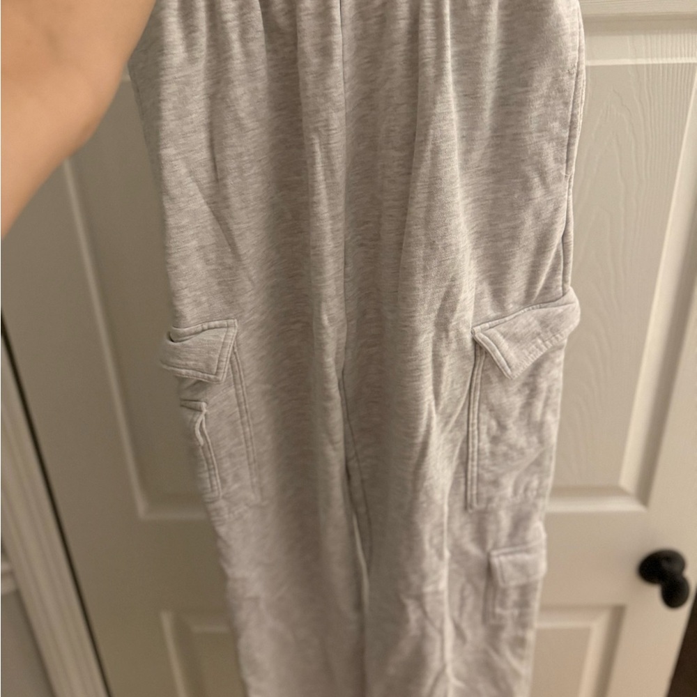Garage Light Gray Cargo Sweat Pants
